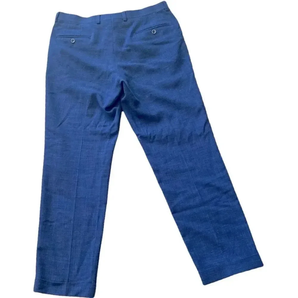 Jack Victor Riviera Travelers Pants Navy Blue Size 35
